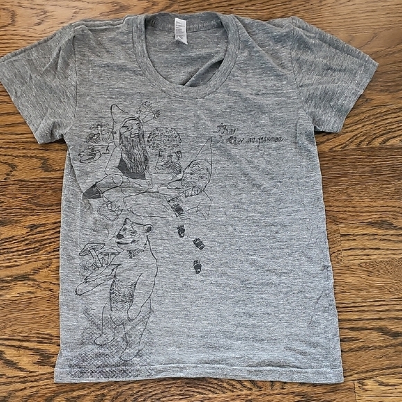The Helio Sequence Gray Graphic Woman's T-Shirt - Picture 1 of 7